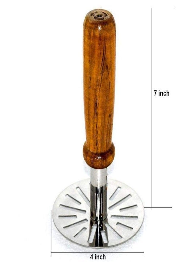 Vipron Stainless Steel Masher for Vegetable/Potato/Pav Bhaji Masher - Image 2